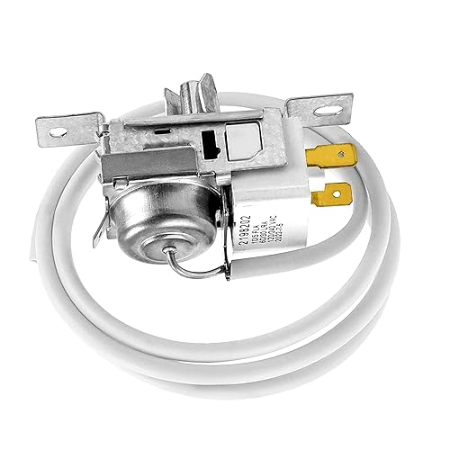 Termostato de control de frío para refrigerador 2198202 de DIGISHUO  Reemplazo con refrigeradores Whirlpool y Kenmore  Reemplaza #