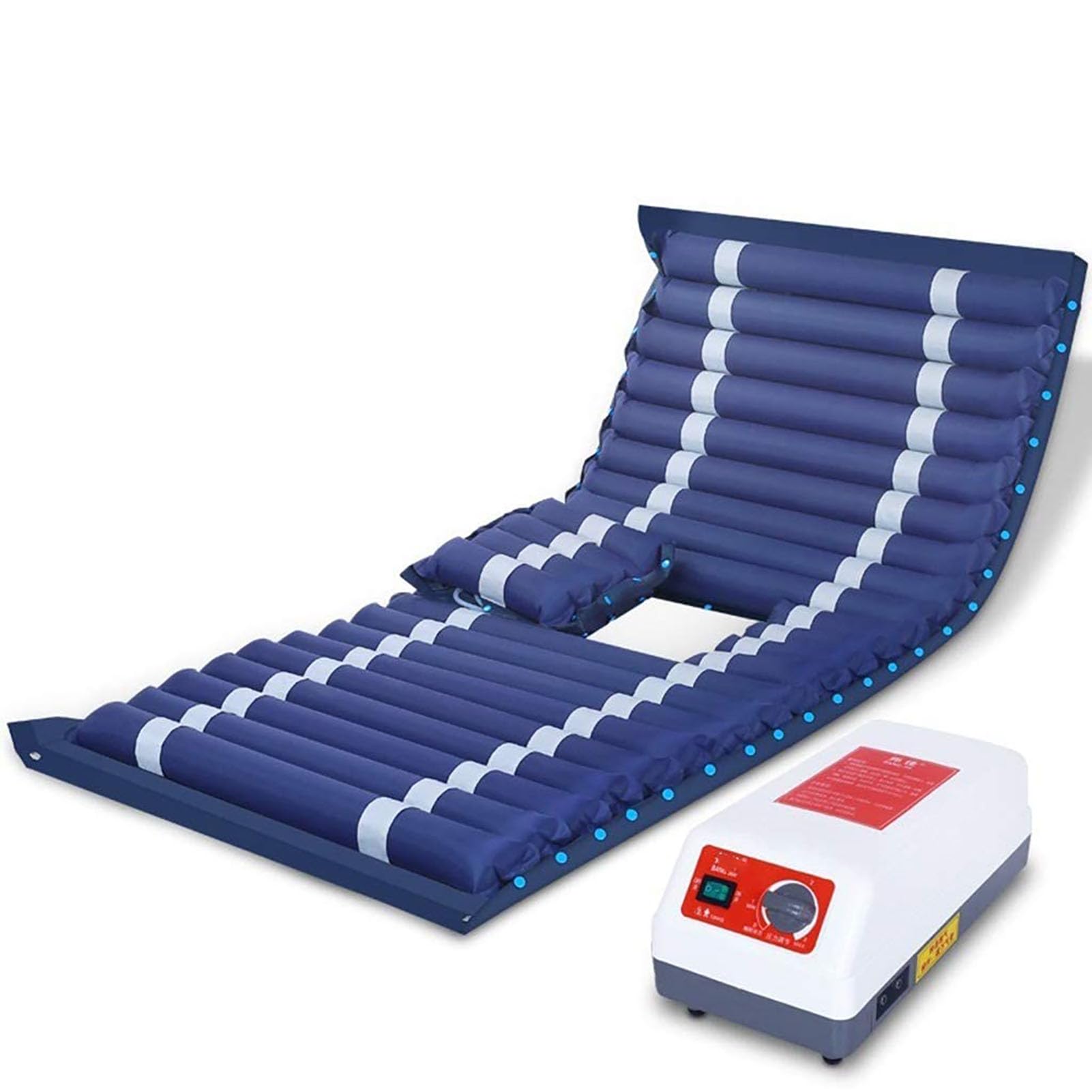 Matelas anti-escarres pneumatique pompe air prévention escarre lit