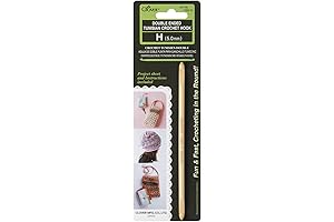 Clover Double-Ended Tunisian Crochet Hook