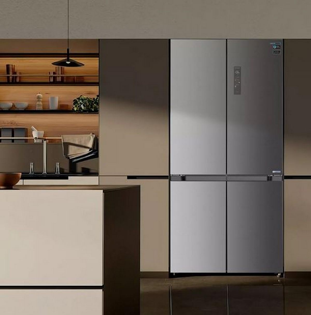 Frigorifico Americano Infiniton AMCB-505CD90XEH, 505 Litros, Total No Frost, E, Inox