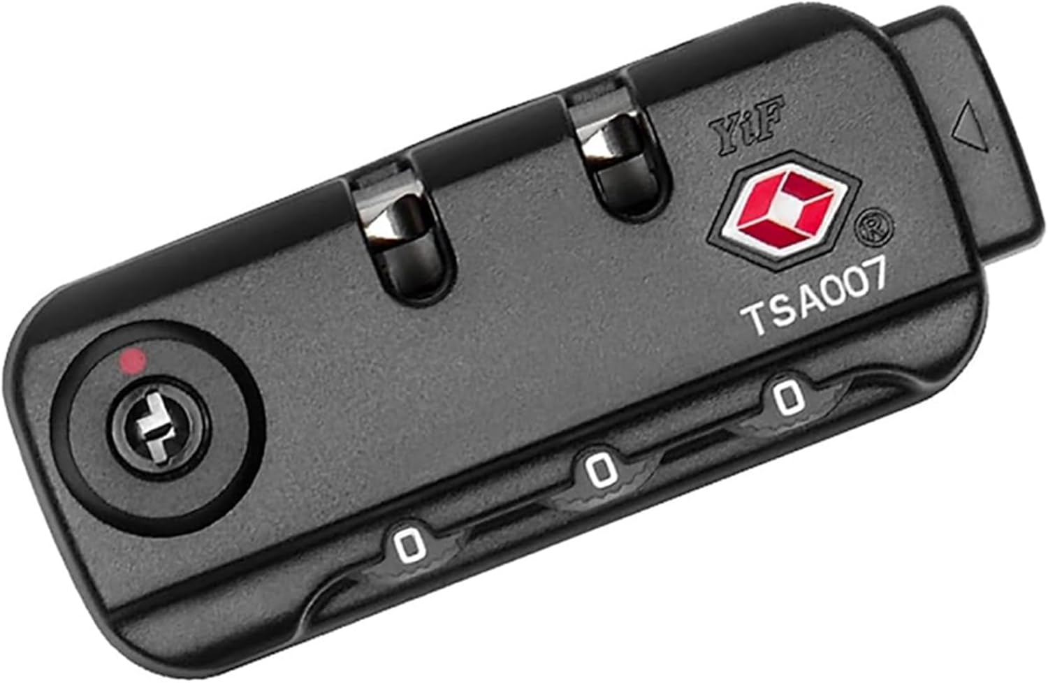 Lucchetto doganale per bagagli TSA007 Borse con cerniera approvate Chiusura fissa Lucchetto per bagagli a 3 cifre per cassetta degli attrezzi Borsa da viaggio per affari