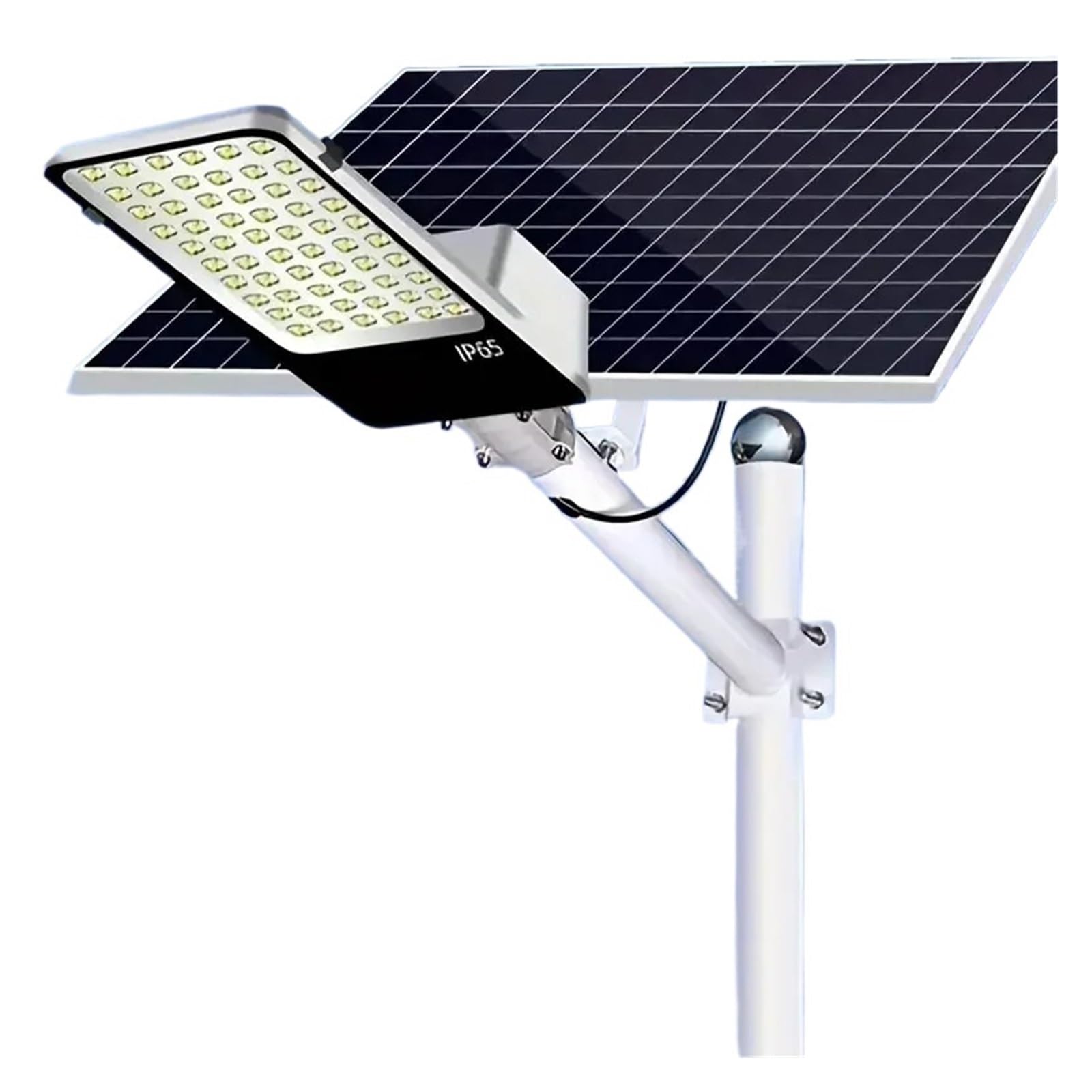 LNHHG Solar Flood Light Bright Large Panel Solar Street Light Outdoor Waterproof From Dusk To Dawn For Garden Yard Wall Lamp for Garden Driveway Garage Patio