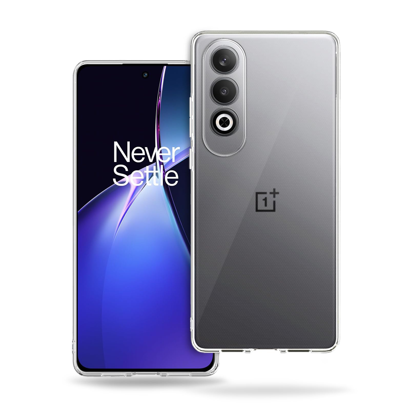 Plus Clear Transparent Back Case Cover for OnePlus Nord CE 4 5G | Full Device Protection | Shockproof TPU | Flexible Silicone Back Cover Case – Transparent (B0D1CP39CK) Amazon Price History, Amazon Price Tracker