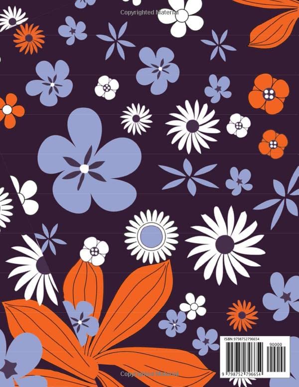 See It Bigger Planner 2022-2023 Monthly: 2 Year Monthly Planner Calendar Schedule and Organizer, January 2022 to December 2023 - 24 Months For To do list and All Purposes, Floral Cover image 3