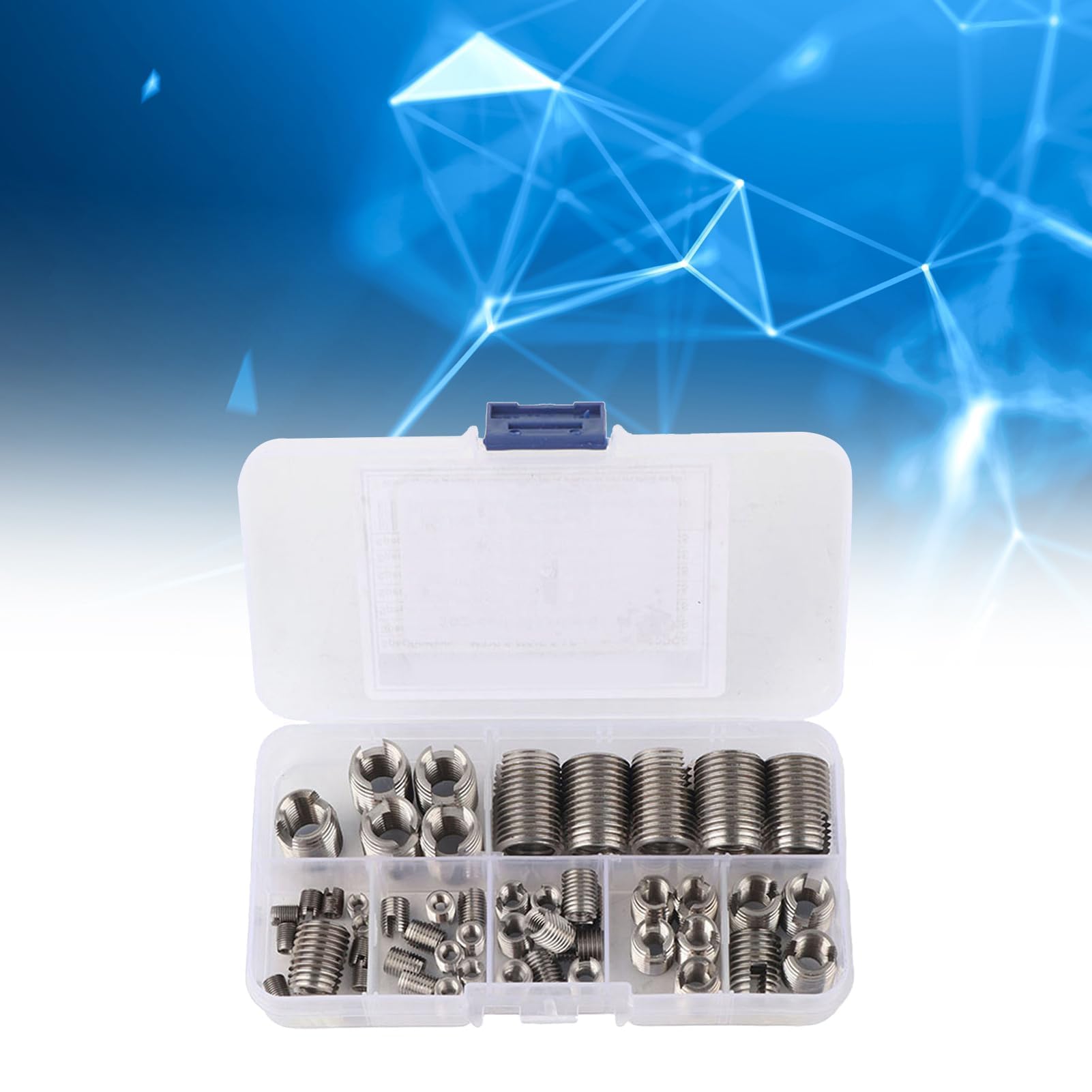 Stainless Steel Thread Inserts - 50 Pcs Self Tapping -3