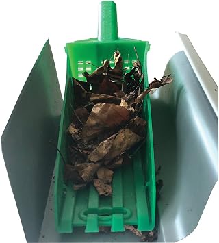 Gutter Scoop Heavy Duty Gutter Cleaning Tool for 5" & 6" Gutters, Leaf Debris Removal Scoop, Works Under Gutter Guards, Durable Plastic, Made in USA Green