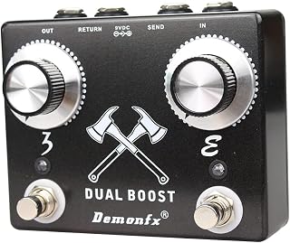 Demonfx Dual Booster with FX Loop Fast US Ship No International Wait Times