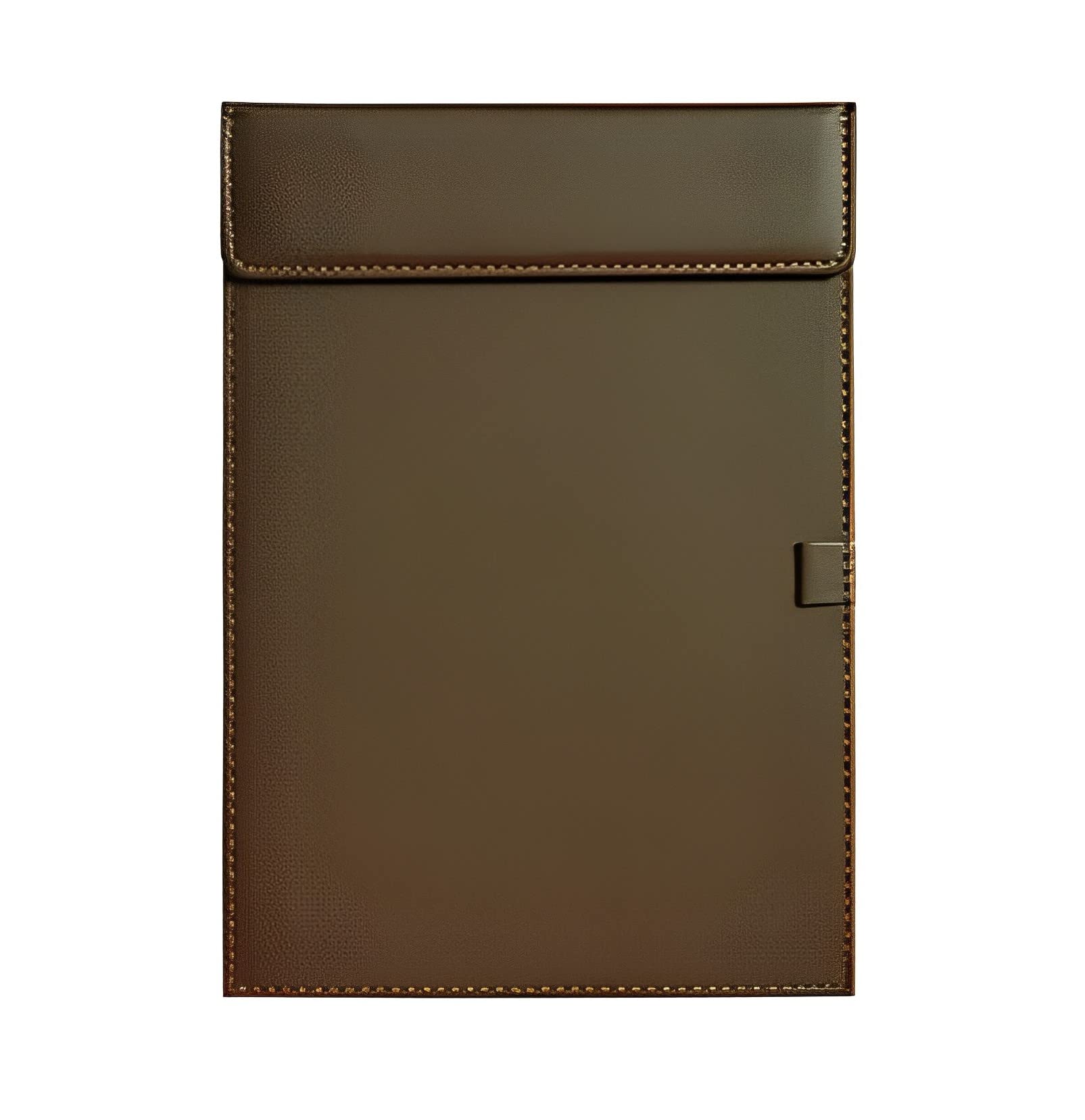 Oddpod™ A4 Soft Premium PU Leather Magnetic Clip Board & Document Holder for Business Meetings, Writing Pad, Pen Holder, Drawing Board, Conference Pad for Signatures & A4 Sheet - Letter Size (Brown)