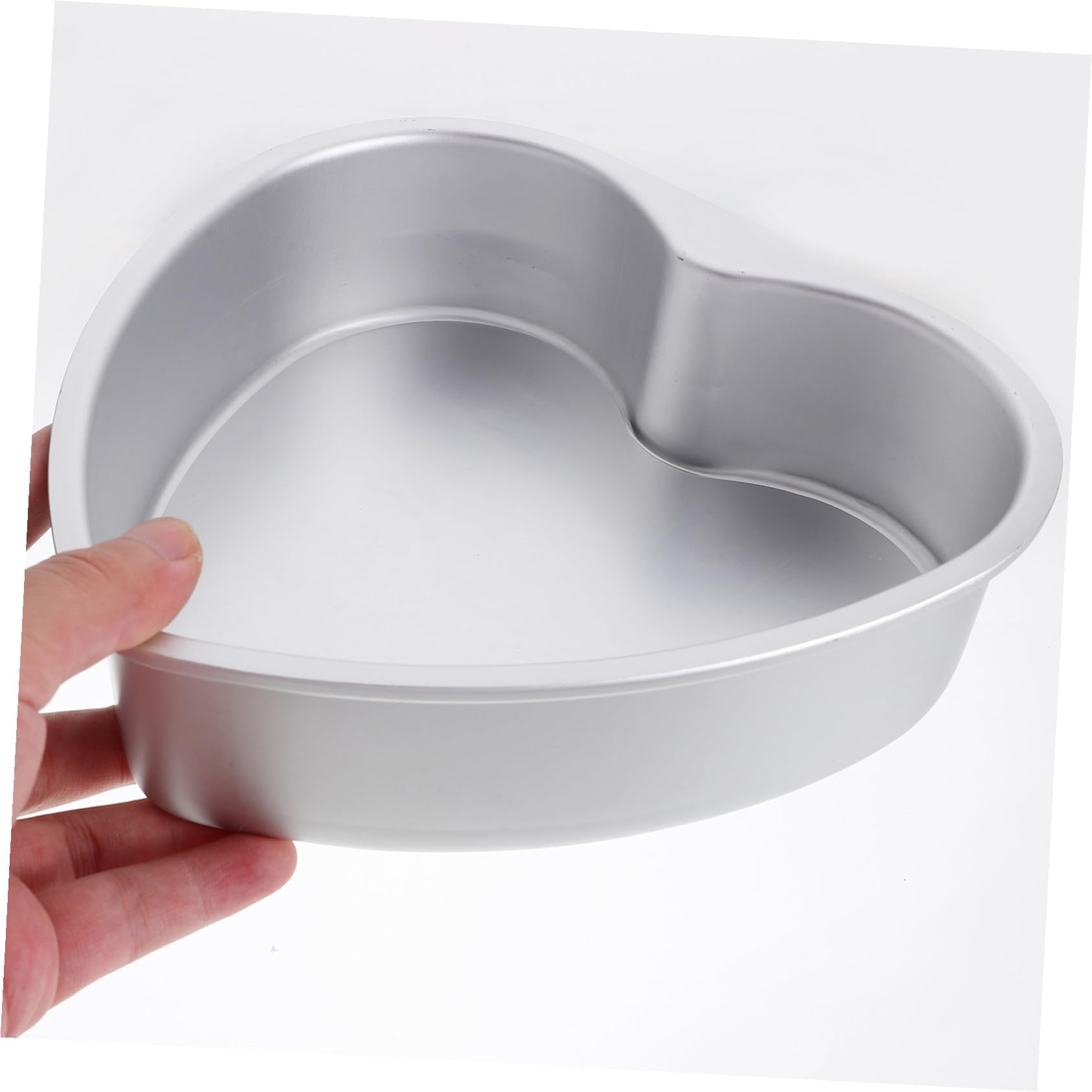 TOYANDONA Molde para Pastel Original Forma de Corazón de Aleación de Aluminio, Fácil de Desmoldar, Adecuado para Reposteros Profesionales, Adecuado para DIY y Fiestas