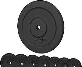 G5 HT SPORT Dischi in Ghisa per Palestra【Ø Foro 25 mm】 Venduti Singolarmente o in Coppia [da 0.5 a 20 kg] Compatibili con Bilancieri e Manubri | Resistenza e Durabilità per Home Gym