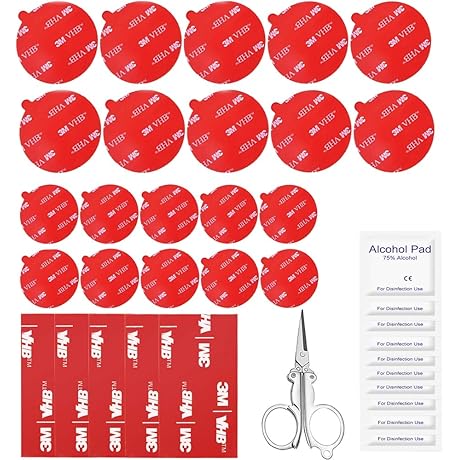 Top-Notch 3M Double-Sided Adhesive Pads: Your Dash Cam's Secure Mount