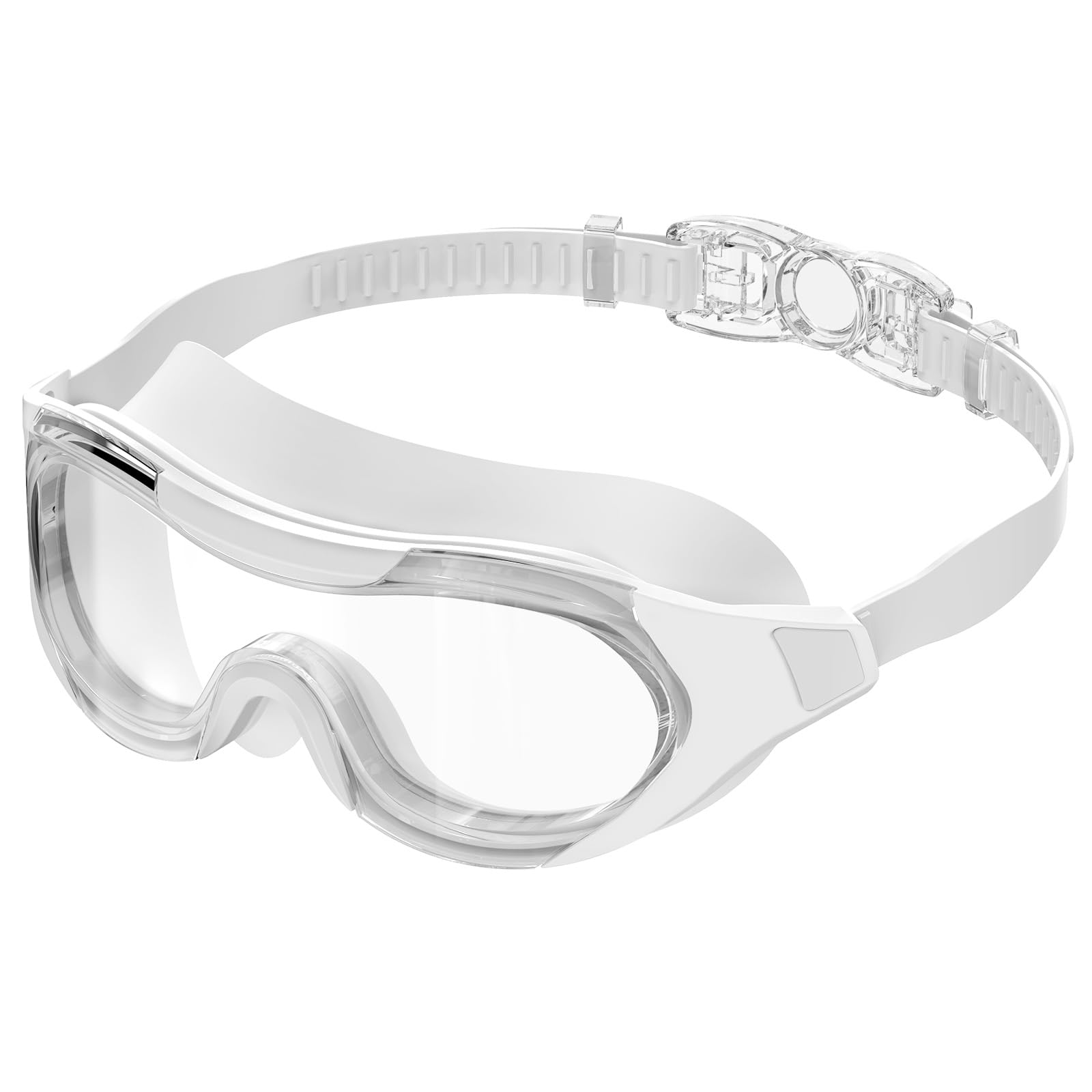 Seaflar Swimming Goggles Unisex Anti-Fog, UV Protection & Large Frame HD Lens | goggles swimming adult Professional Design for Swimming, Diving & Outdoor Water Sports-T-WH