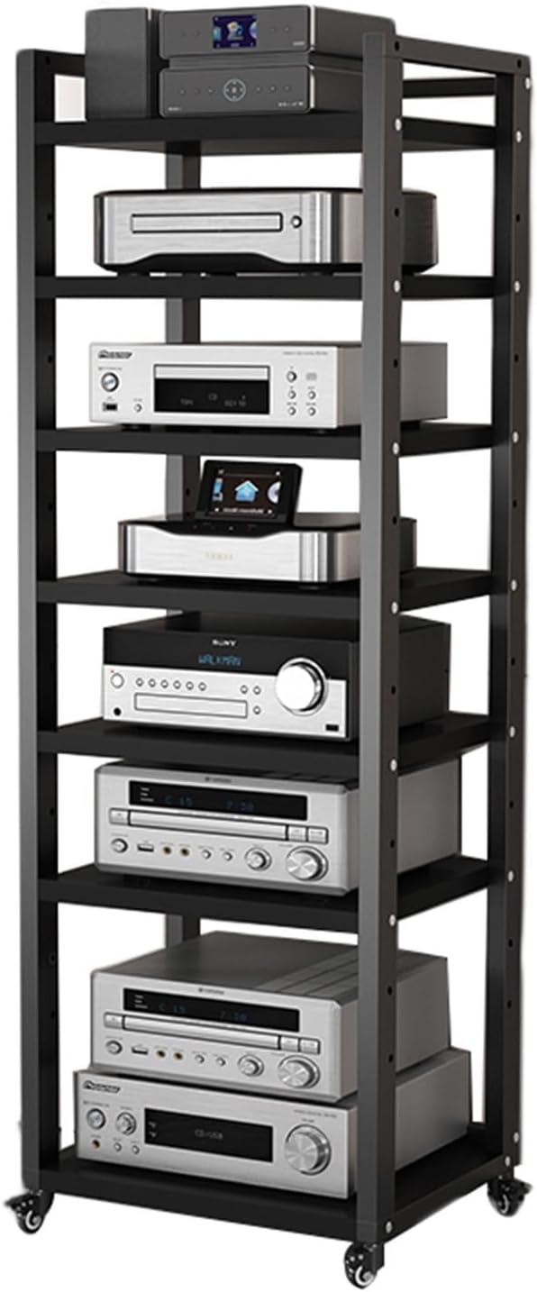 Amazon.com: AV Media Stand Corner Stand Entertainment Stereo Component ...
