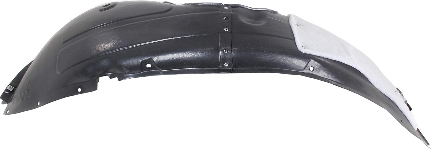 Compatible with 16-18 Tucson Front Splash Shield Inner Fender Liner Panel Plastic Left Side