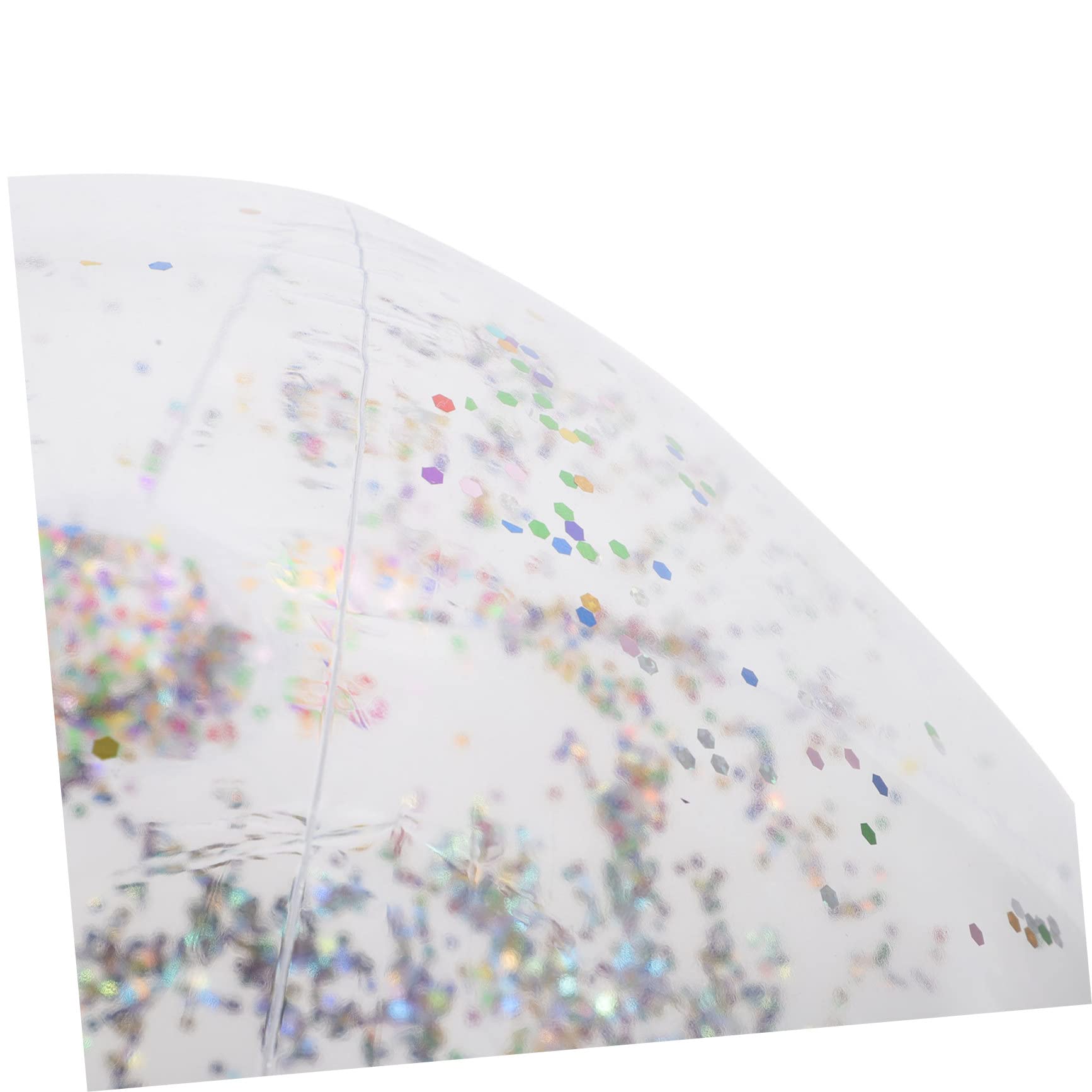 BESPORTBLE 1 Set Inflatable Glitter Beach Ball Sequin Balls for Pool Parties Summer Fun Backyard Games Beach for