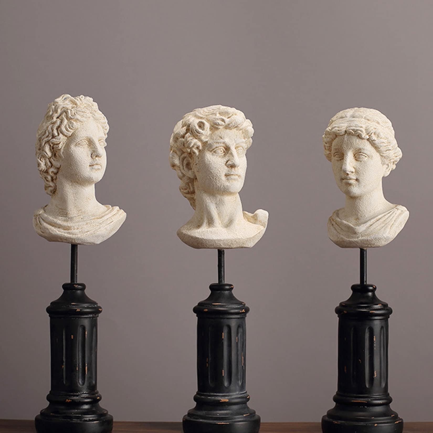 A02755 石膏アート　オブジェ　額付き　骨董品　インテリア　置き物 Amazon.co.jp: 石膏像 アンティーク オブジェ 置物 インテリア 彫刻