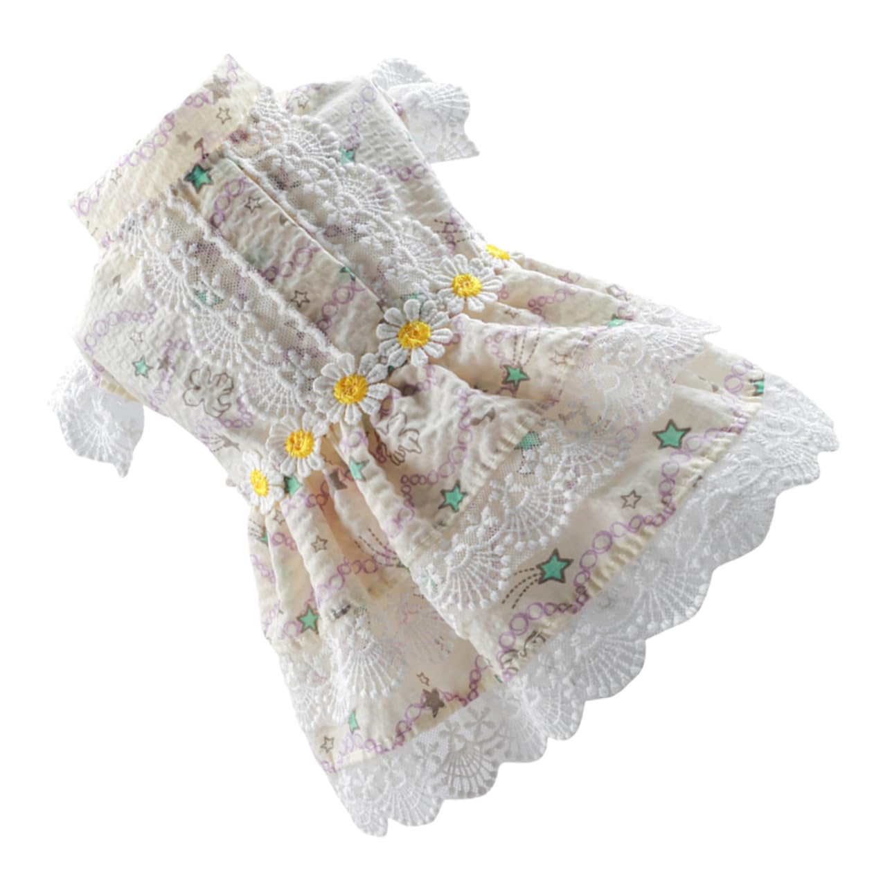 Robes tendance pour chiots SUPVOX | Set de 3 jupes haute couture pour chien