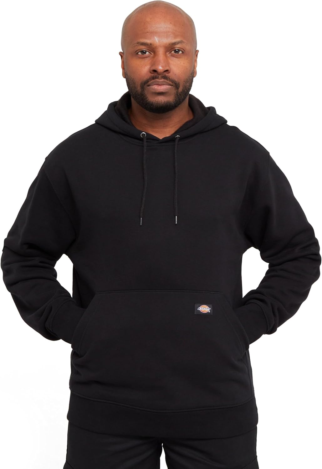 Dickies Men's Pullover Fleece Hoodie, Black, 2X-Large
