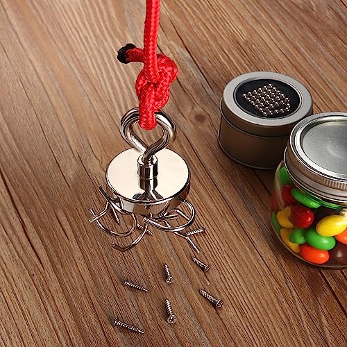 Diymag Neodymium Fishing Magnets, 150Lbs (68Kg) Pulling Force Rare Earth Magnet With Countersunk Hole Eyebolt Diameter 1.42Inch (36Mm) For Retrieving In River An Magnetic Fishing… #TOP5