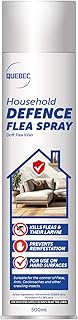 Quebec Household Flea Spray for the Home – Powerful Flea & Pest Control for Home, Effective Against Fleas, Ticks, Bed Bugs, Ants & Insects Long-Lasting Safe for Indoor Use Easy Application – 500ML (1)
