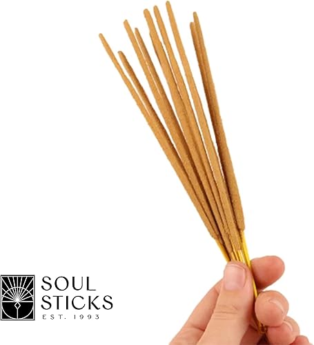 Miniatura 5 de Soul Sticks Varillas de incienso enrolladas a mano, paquete variado de 4 unidades  100% natural de incienso Masala fragancia orgánica para el hogar