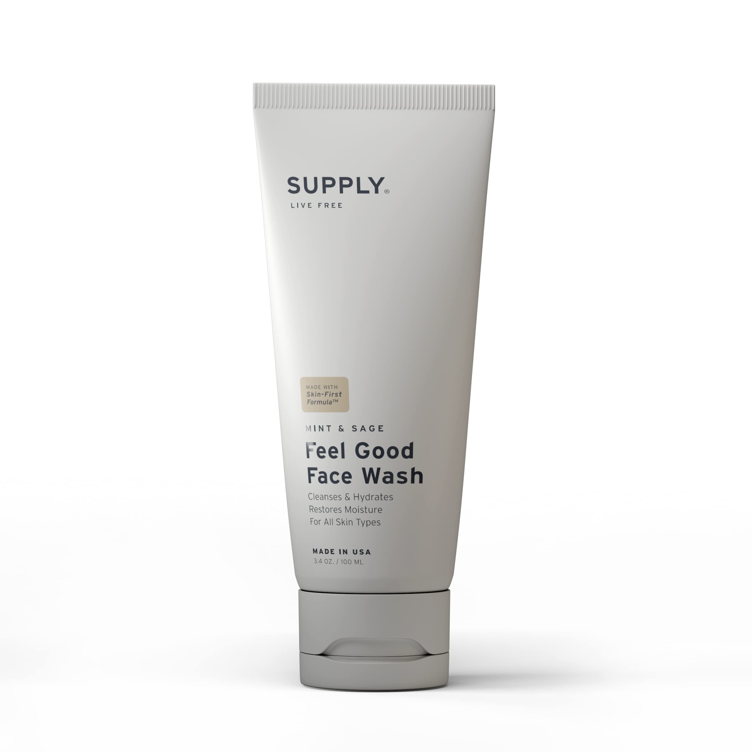 Buy SUPPLY Feel Good Face Wash Aloe, Tea Tree, Mint Based, Natural