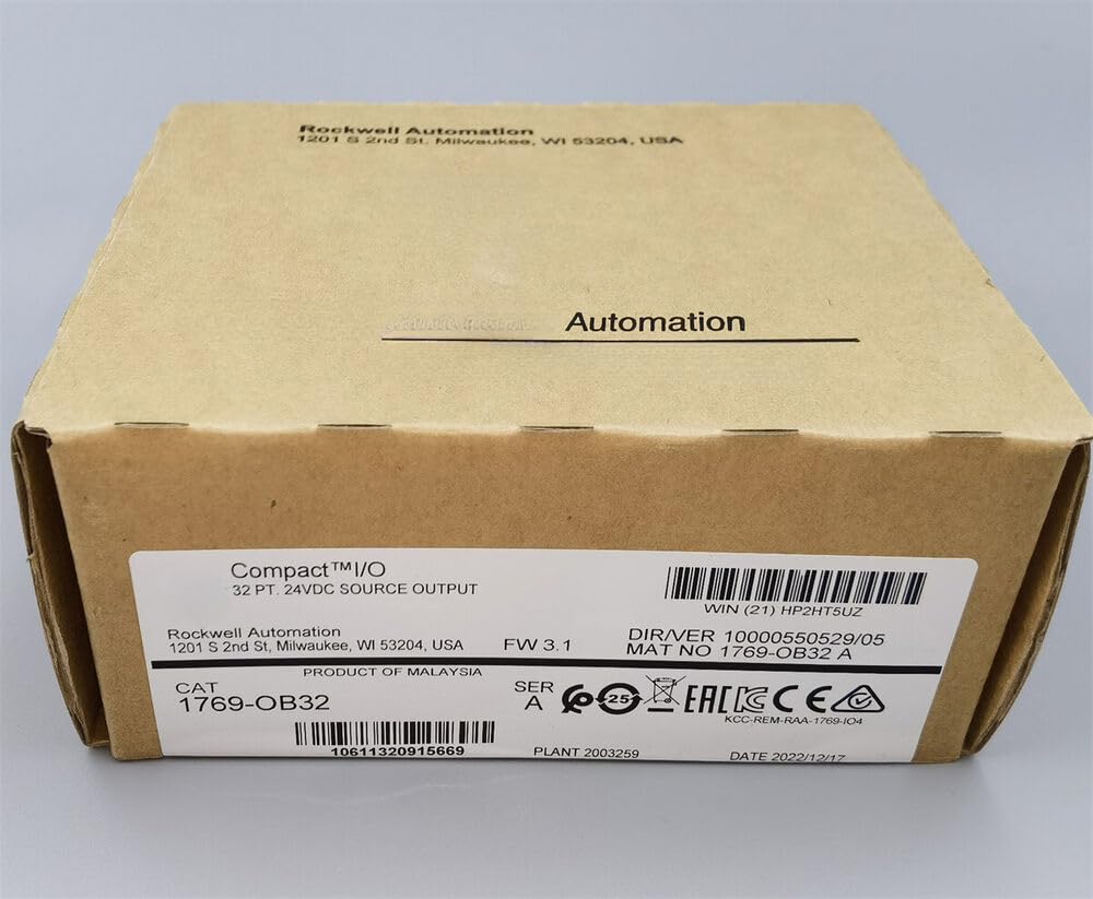 New 1769-OB32 SER A 32 Pt 24VDC D/O Module 1769OB32