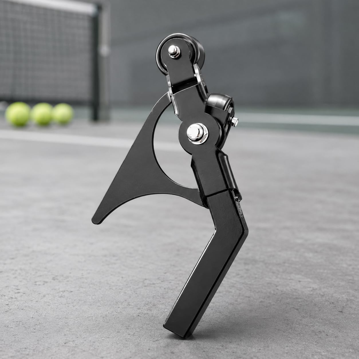 Teleskopibar Tennisbälle Rollsamml, grün Ballkorb Tennis mit Griff, Ballsammelröhre ohne Bücken, leicht tragbar für Training