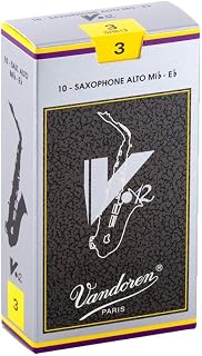 Palheta V.12 3 para Sax Alto com 10 unidades embaladas individualmente - SR613