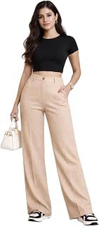 SEEWELL.in Women?s Hosiery Knitted Stretchable Bootcut Trousers | Slim Fit Mid Rise Formal Office & Casual Wear | Elastic ... Price In India