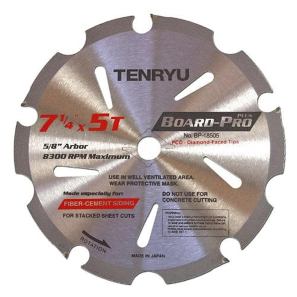 TENRYU BP-18505 Board-Pro Plus Fiber Cement 7-1/4