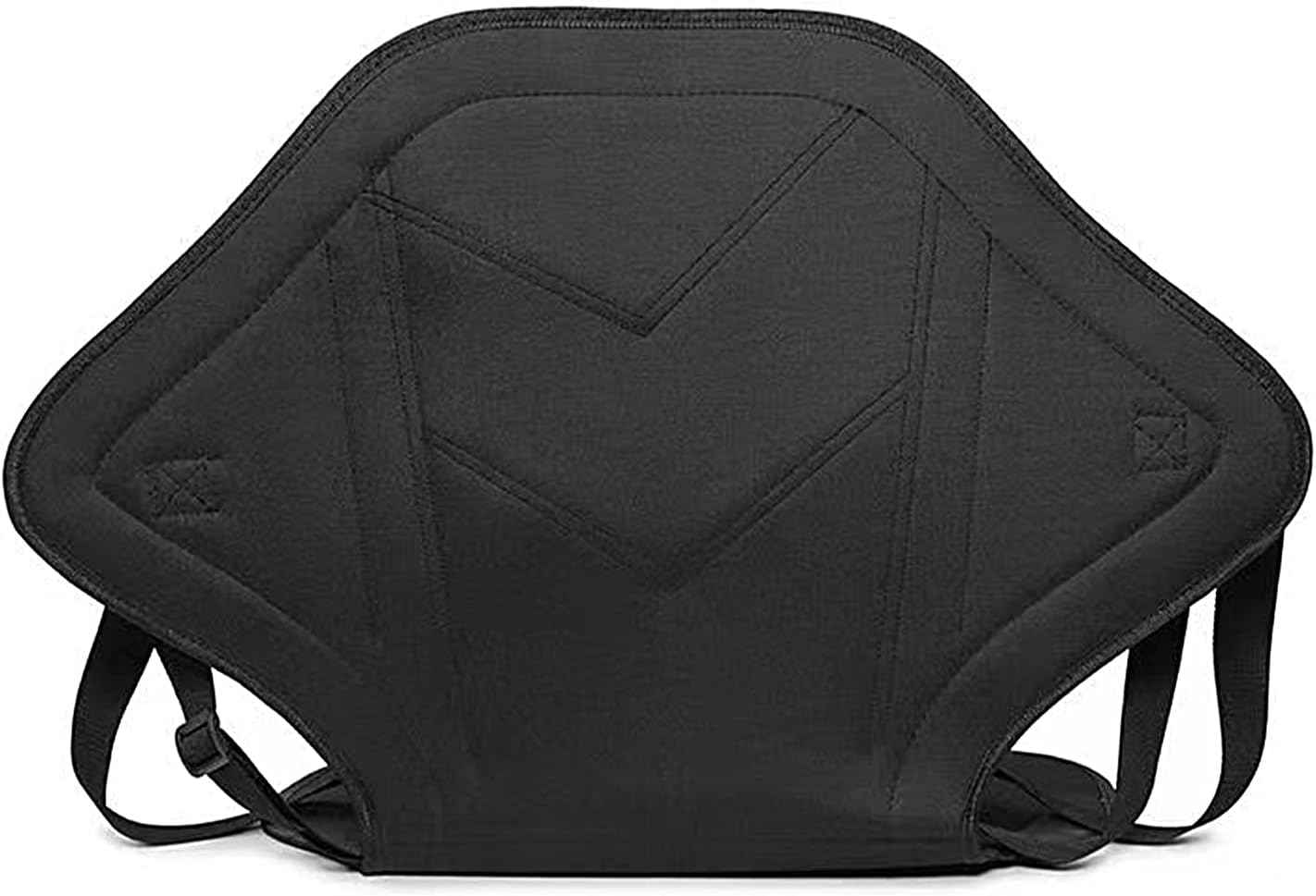 Sit On Top Soft Padded Kayak Seat - Adjustable Backrest Boat Seat, Back Support Board Seat | Waterproof Portable Padded Seat with Storage Bag for Fishing Kayak Adult Lawn Picnic Beach