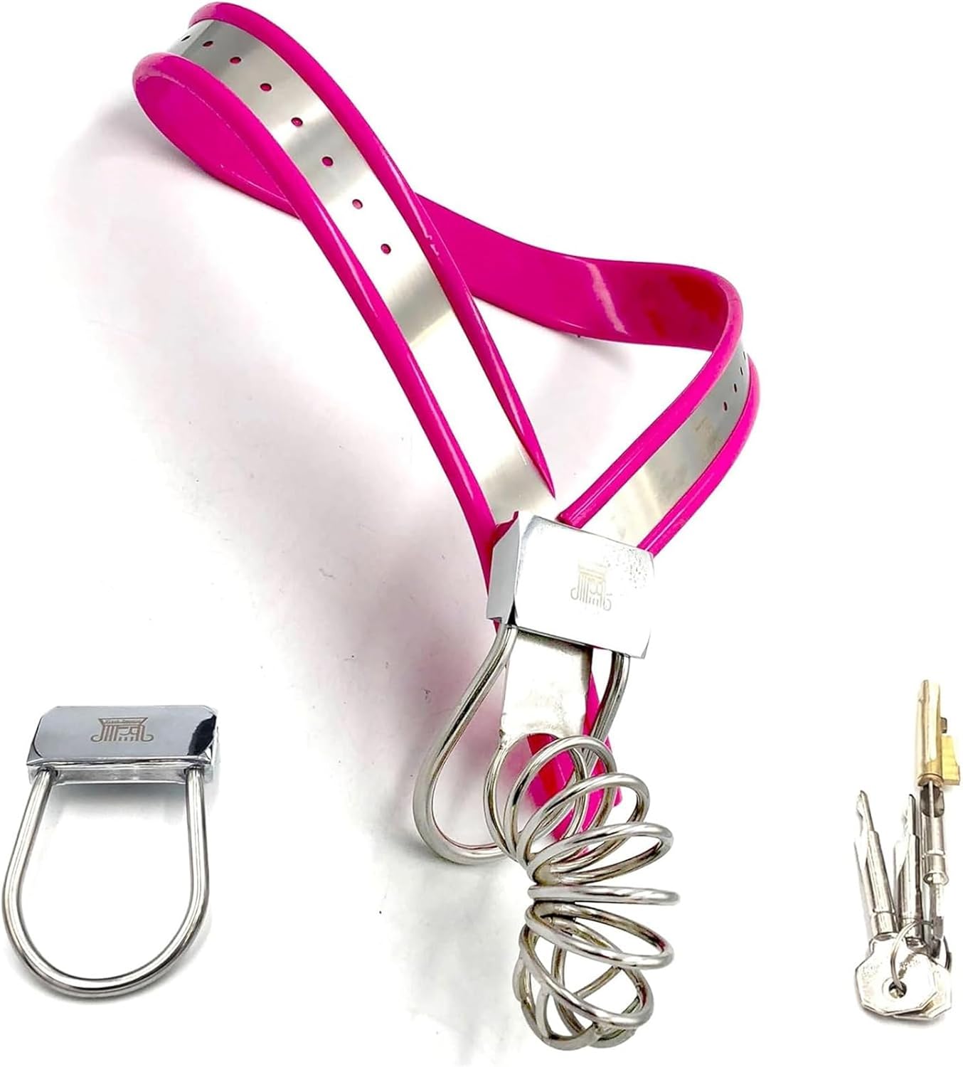 Stainless Steel Penis cage Chastity Belt for Men, Bondage Chastity cage Fetish Slave Chastity Device Breathable Cock cage Sex Toy for Men