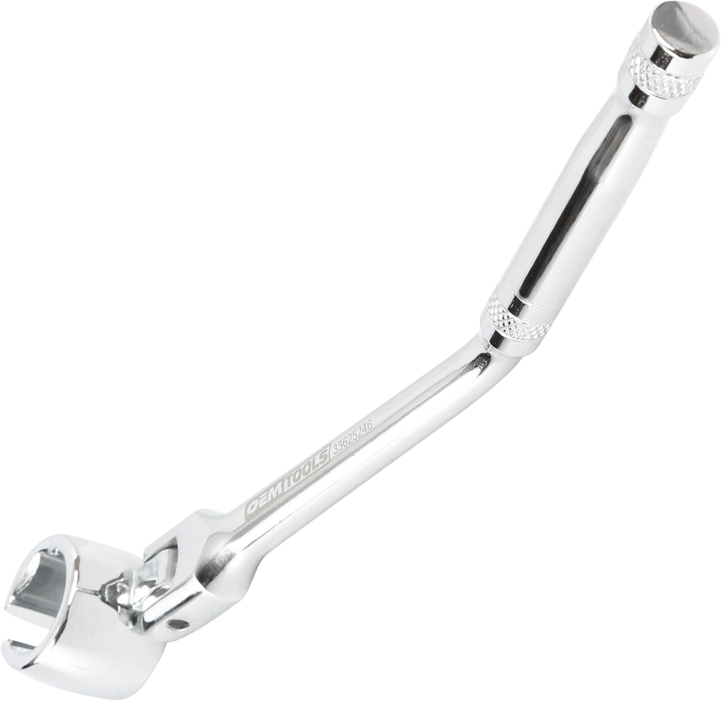 OEMTOOLS 33625246 7/8" (22MM) O2 Sensor Wrench, Oxygen Sensor Wrench for Ford 4.6 and 5.4 Engines, Swivel Head Socket, Chrome Vanadium Steel, Posi-Grip for High Torque