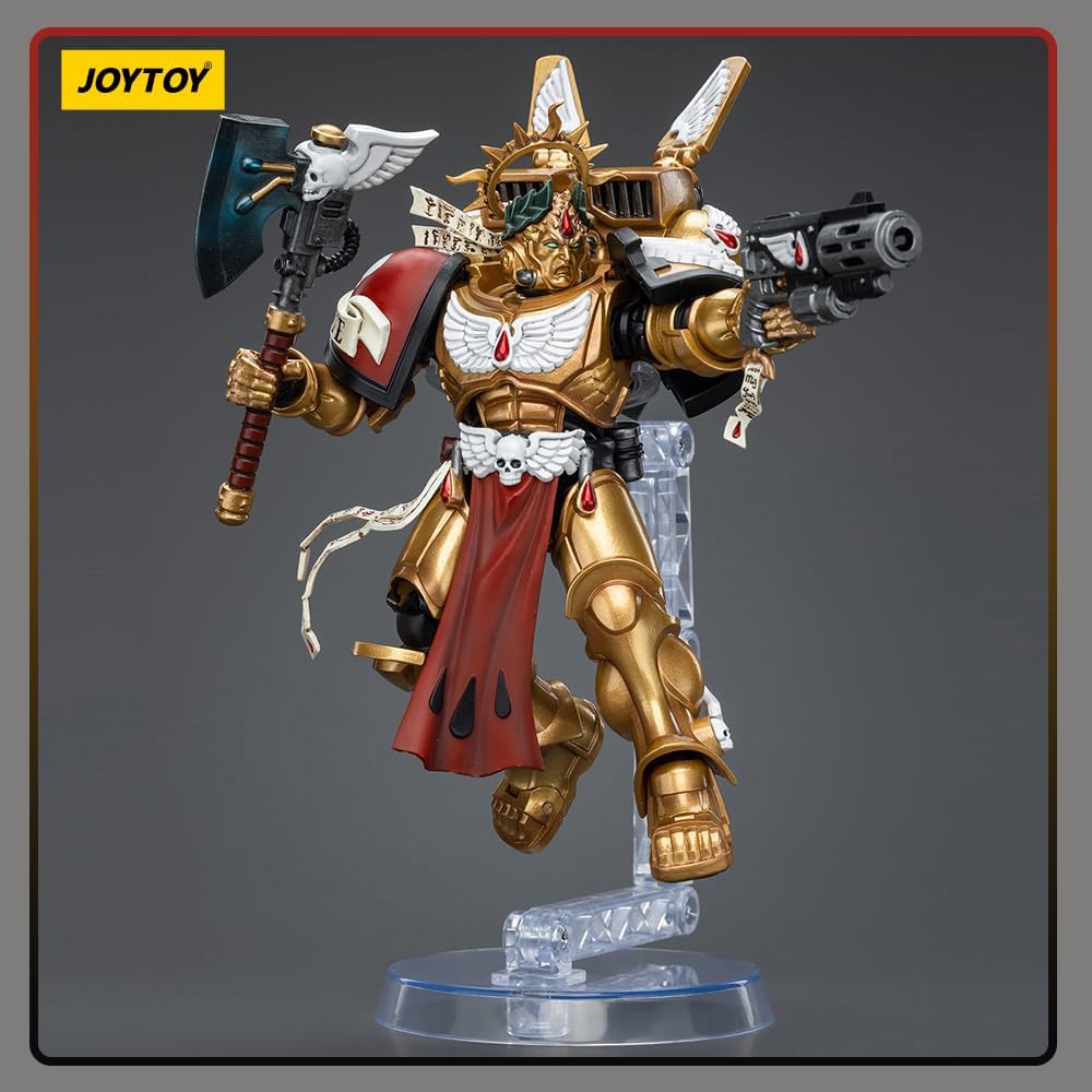 JOYTOY Warhammer 40k Blood Angels Commander Dante 1/18 Action Figure Collect and Display Model