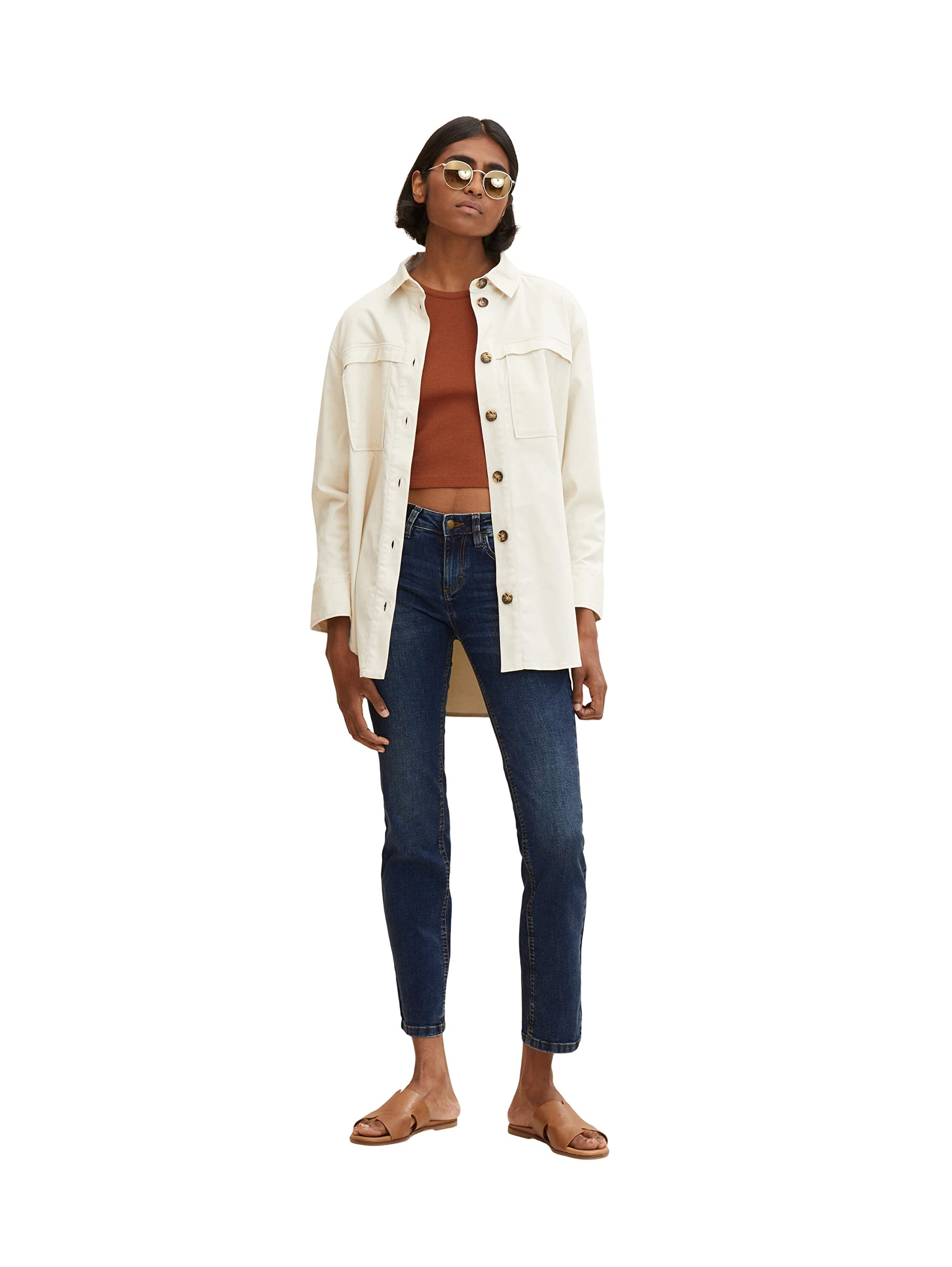 TOM TAILOR Damen Alexa Straight Jeans