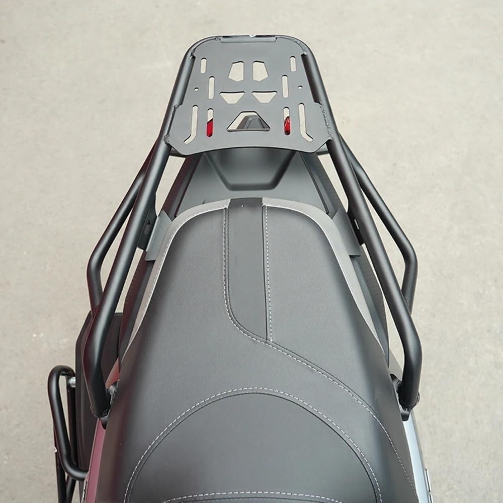 Compatible con ADXTG400 Piezas De Motocicleta, Bastidores De Equipaje, Marco Trasero, Caja De Carga, Estante Trasero, Reposabrazos De ala Portaequipajes Trasero para Motocicleta
