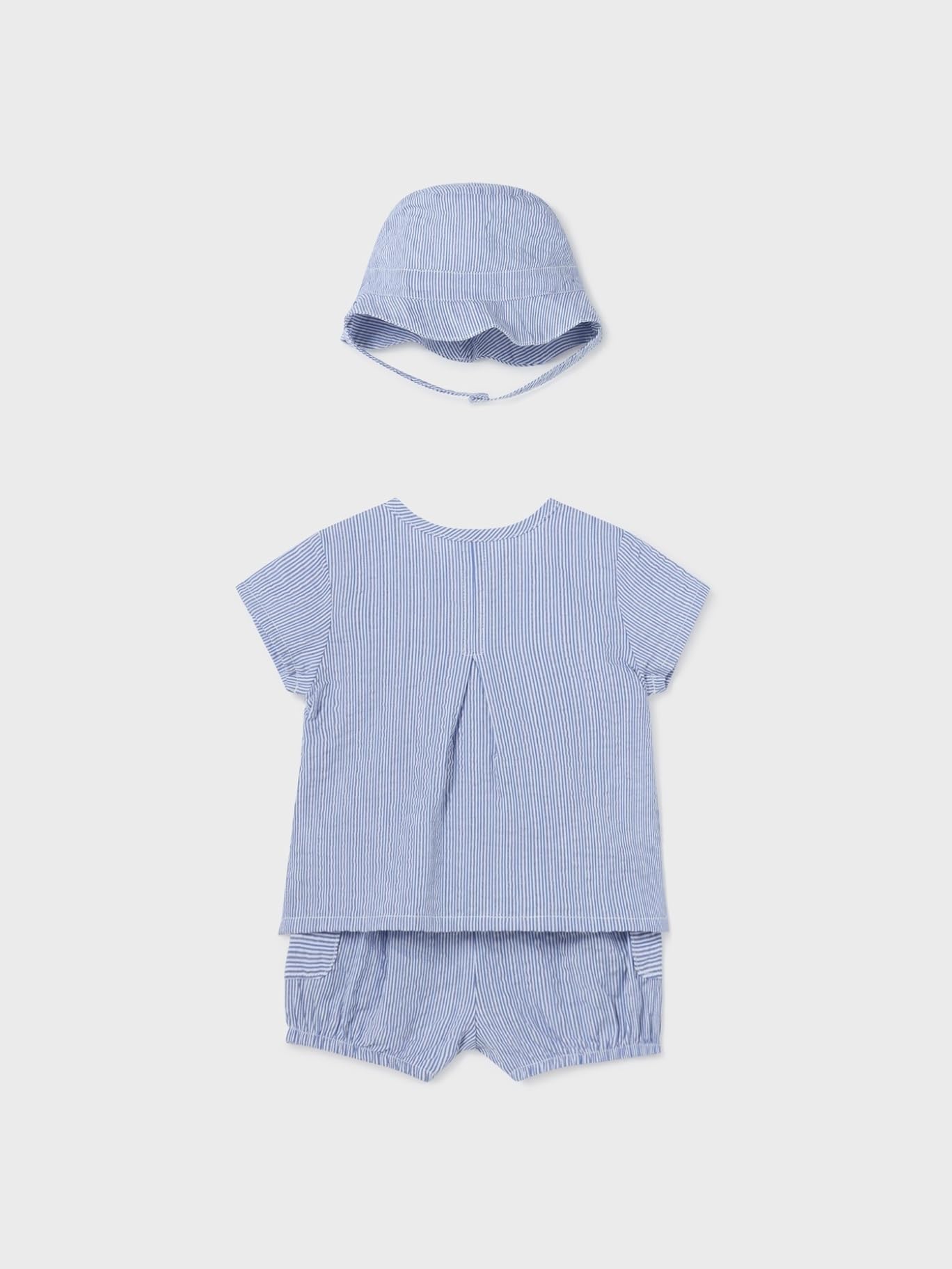 Mayoral Ser Kurze Hose Mütze für Baby - Jungen Seersucker