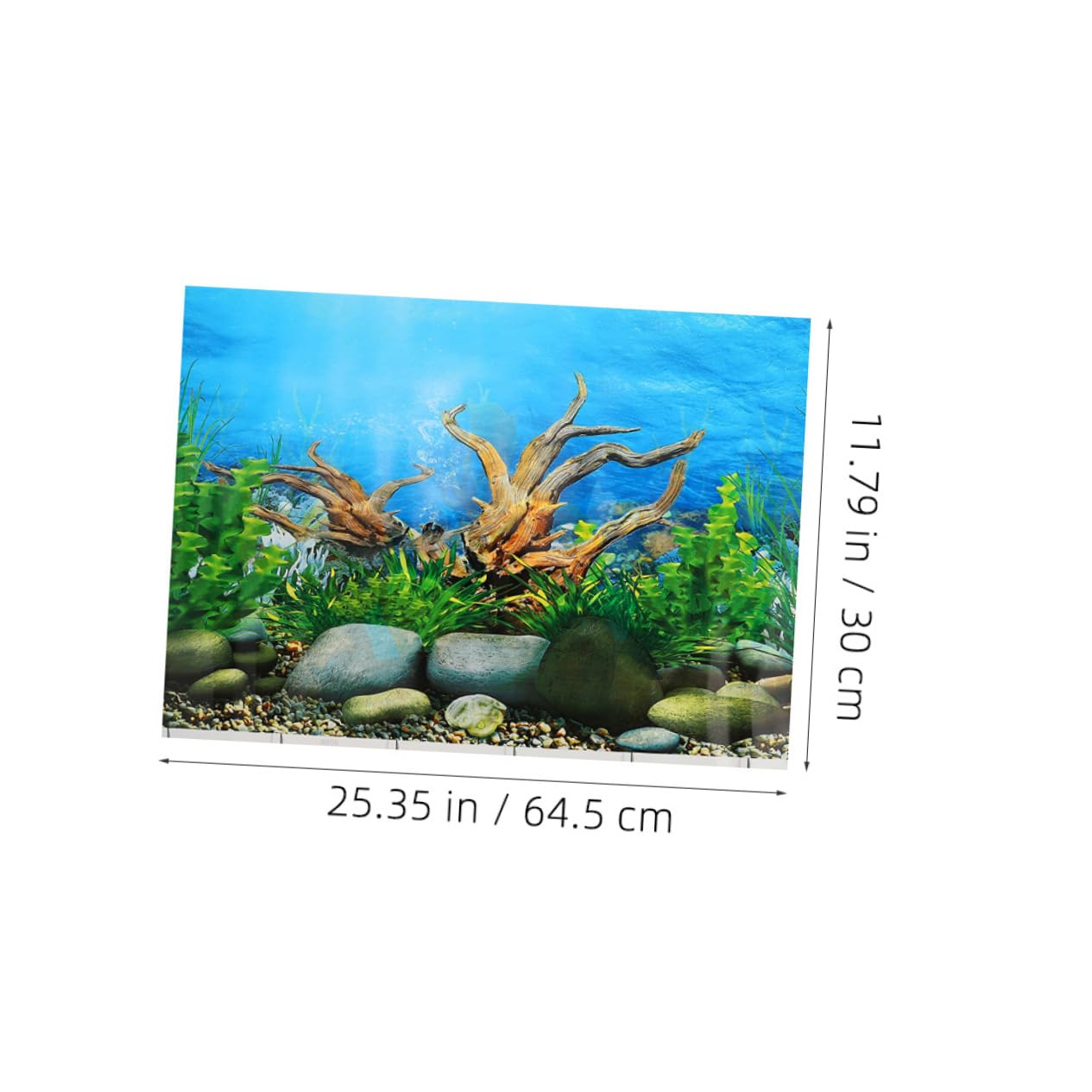 Toyvian 4 Pezzi Sfondo del Serbatoio del Pesce pianta Lo Sfondo dell'acquario Si aggrappa Acquatico impostore sfondi di Decorazioni per acquari Decorazione del Serbatoio del Pesce Vinile