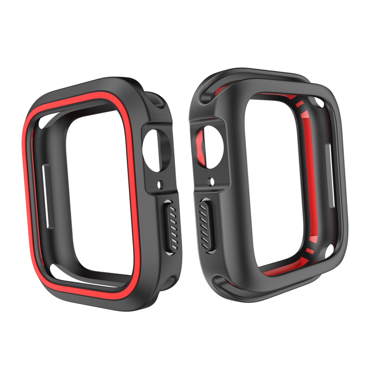 Funda silicona protectora para watch compatible con relojes inteligentes negros 8