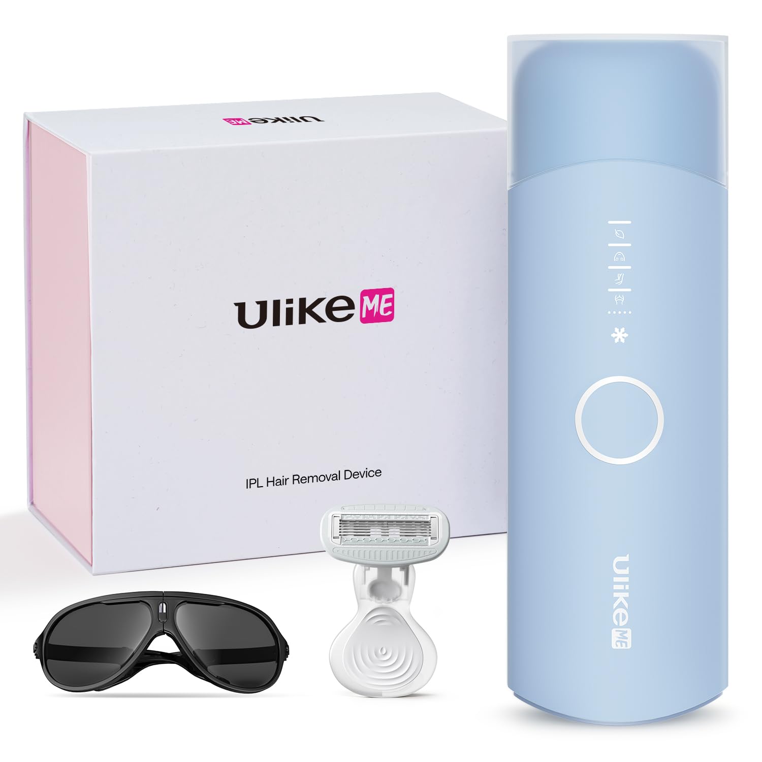 Amazon | Ulike Me 脱毛器 サファイア冷感 ひんやり ムダ毛処理 髭 脇