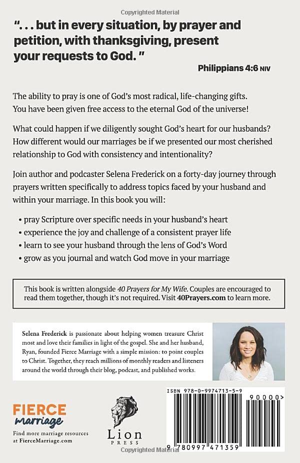 40 Prayers for My Husband: Drawing Near to God for the Man You Love (The 40-Day Prayer Journey) - Image 2
