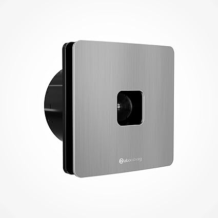 atomberg Studio+ Exhaust 150mm | Suitable for Bathroom, Kitchen | BLDC Motor | Easy to Clean | 1+1 Year Warranty (Brushed Steel)