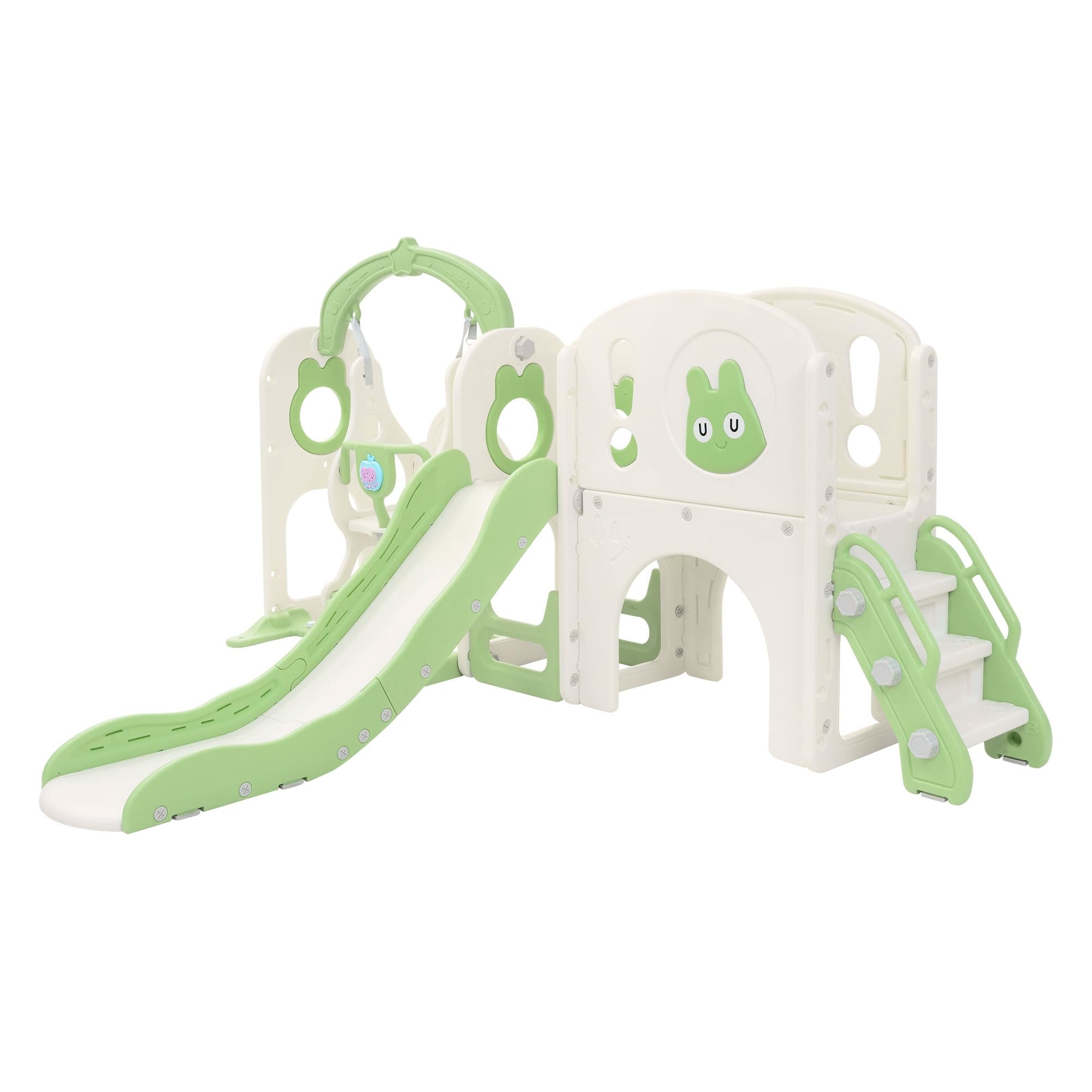 ensemble toboggan balançoire 6 en 1