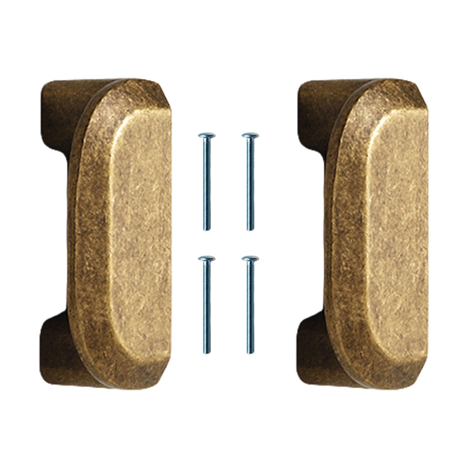 Msioytog 2pcs Vintages Bronze Cupboard Handles Sturdy Zines Alloy for Unique Home Decoration and Interior Designs Enthusiasts Unique Furniture Renovations