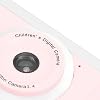 Digital Camera,50MP 1080P 8X Zoom Compact Digital Camera,Portable Front Rear Dual Cameras with Filter for Kids Photography (Pink)