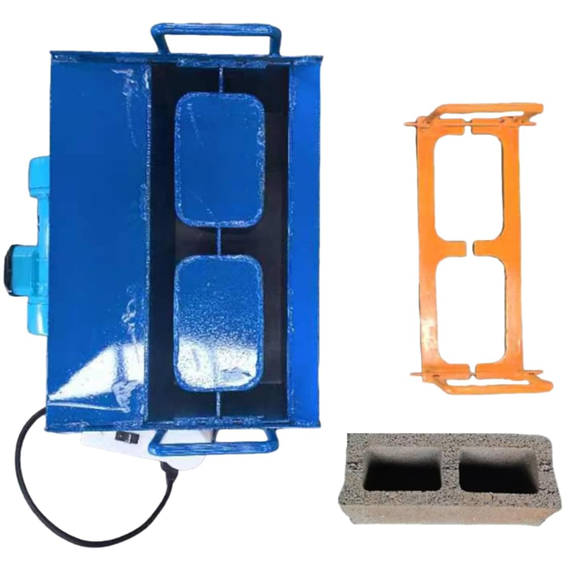 Máquina de ladrillos de extrusión para bloques de cemento y hormigón, diseño móvil con tecnología de formación rápida y vibración