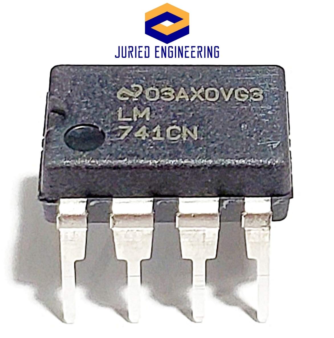 LM741CN/NOPB LM741CN LM741 Single 44V 1 MHz Operational Amplifier Op Amp Breadboard-Friendly IC DIP-8 (1 Piece)
