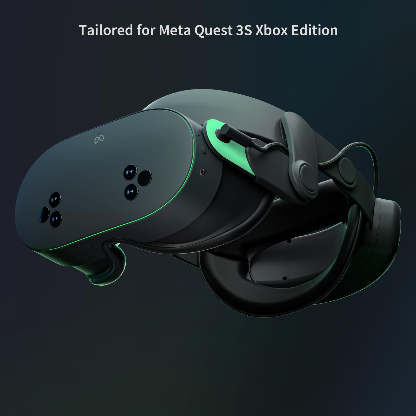 ANNAPRO A3 Max batteria headstrap per Meta Quest 3S/3, ricarica rapida da 20 W con batteria magnetica da 10.800 mAh, massimo comfort e tempo di riproduzione prolungato, compatibile con accessori Quest