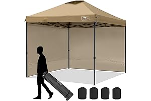 KAMPKEEPER 10x10 Canopy Tent, a Versatile Shelter for Camping and Outdoor Activities